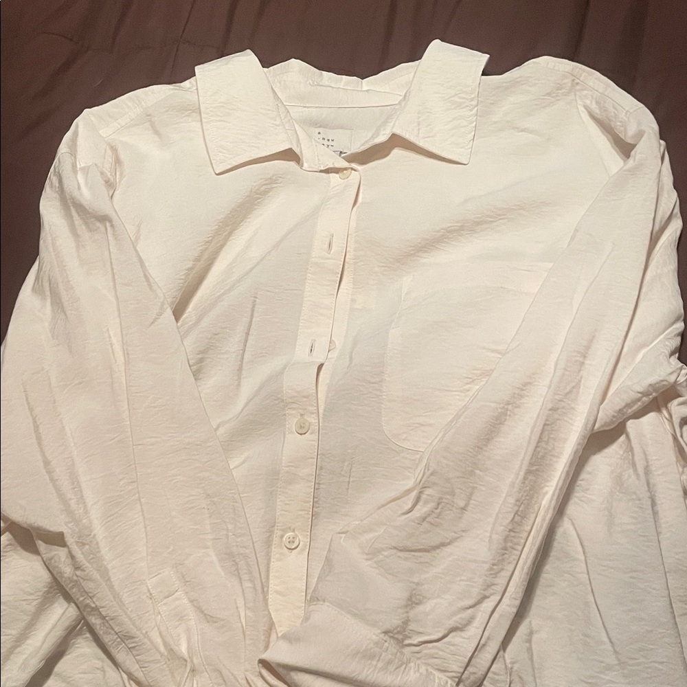 Classic White Men's Shirt